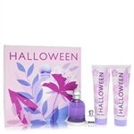 Halloween by Jesus Del Pozo - Gift Set -- 3.4 oz Eau De Toilette Spray + 5 oz Body Lotion + 5 oz Shower Gel + .15 oz Mini EDT - para mujeres
