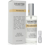 Demeter Macadamia Nut - Eau de Cologne - Muestra de Perfume - 2 ml