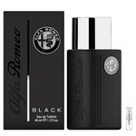 Alfa Romeo Black - Eau de Toilette - Muestra de Perfume - 2 ml