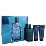 Cool Water by Davidoff - Gift Set -- 4.2 oz Eau De Toilette Spray + 2.5 oz After Shave Balm + 2.5 oz Shower Gel - para hombres