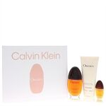 Obsession by Calvin Klein - Gift Set -- 3.4 oz Eau De Parfum Spray + 6.7 oz Body Lotion + .5 oz Mini EDP Spray - para mujeres