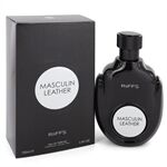 Masculin Leather by Riiffs - Eau De Parfum Spray 100 ml - para hombres