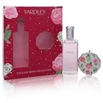 English Rose Yardley by Yardley London - Gift Set -- 4.2 oz Eau De Toilette Spray + Compact Mirror - para mujeres
