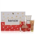 Kensie So Pretty by Kensie - Gift Set -- 3.4 oz Eau De Parfum Spray + .34 oz Mini EDP Spray + 2.5 oz Body Glow Oil + 6.8 oz Body Lotion - para mujeres
