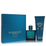 Versace Eros by Versace - Gift Set -- 1.7 oz Eau De Toilette Spray + 3.4 oz Shower Gel - para hombres