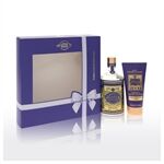 4711 Lilac by 4711 - Gift Set (Unisex) -- 3.4 oz Eau De Cologne Spray + 1.7 oz Shower Gel - para hombres