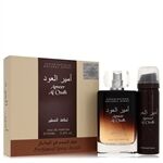 Ameer Al Oudh by Lattafa - Gift Set -- 3.4 oz Eau De Parfum Spray + 1.7 oz Perfumed Spray - para hombres