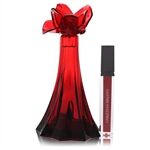 Christian Siriano Ooh La Rouge by Christian Siriano - Eau De Parfum Spray + 0.21 Oz Red Lip Gloss (Unboxed) 100 ml - para mujeres