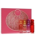 perry ellis 360 by Perry Ellis - Gift Set -- Four piece Travel Gift Set Includes .25 oz Mini Eau De Parfum Spray of each. 360 Coral, 360 For Women, 360 Purple, 360 Red. - para mujeres