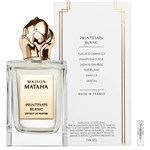 Maison Mataha Printemps Blanc - Extrait de Parfum - Muestra de Perfume - 2 ml